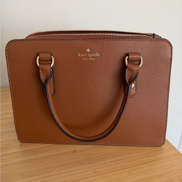 kate spade Handbags - Kate Spade Tan Leather Handbag